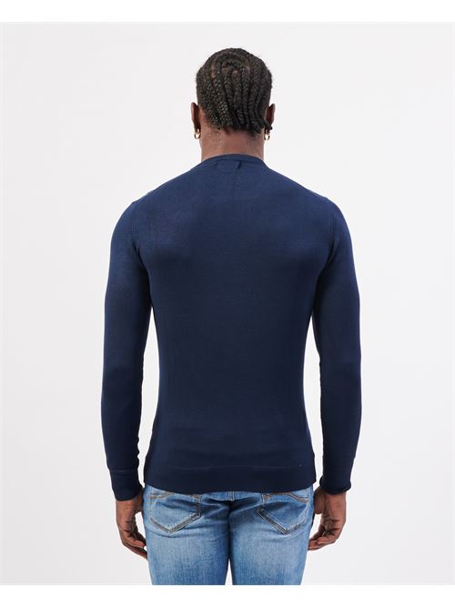 Yes Zee Men's Crew Neck Sweater in Viscose Blend YES ZEE | M835-MR000710